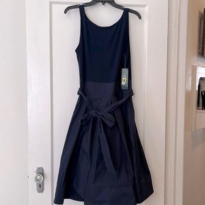 NWT Ralph Lauren Navy Party Dress
